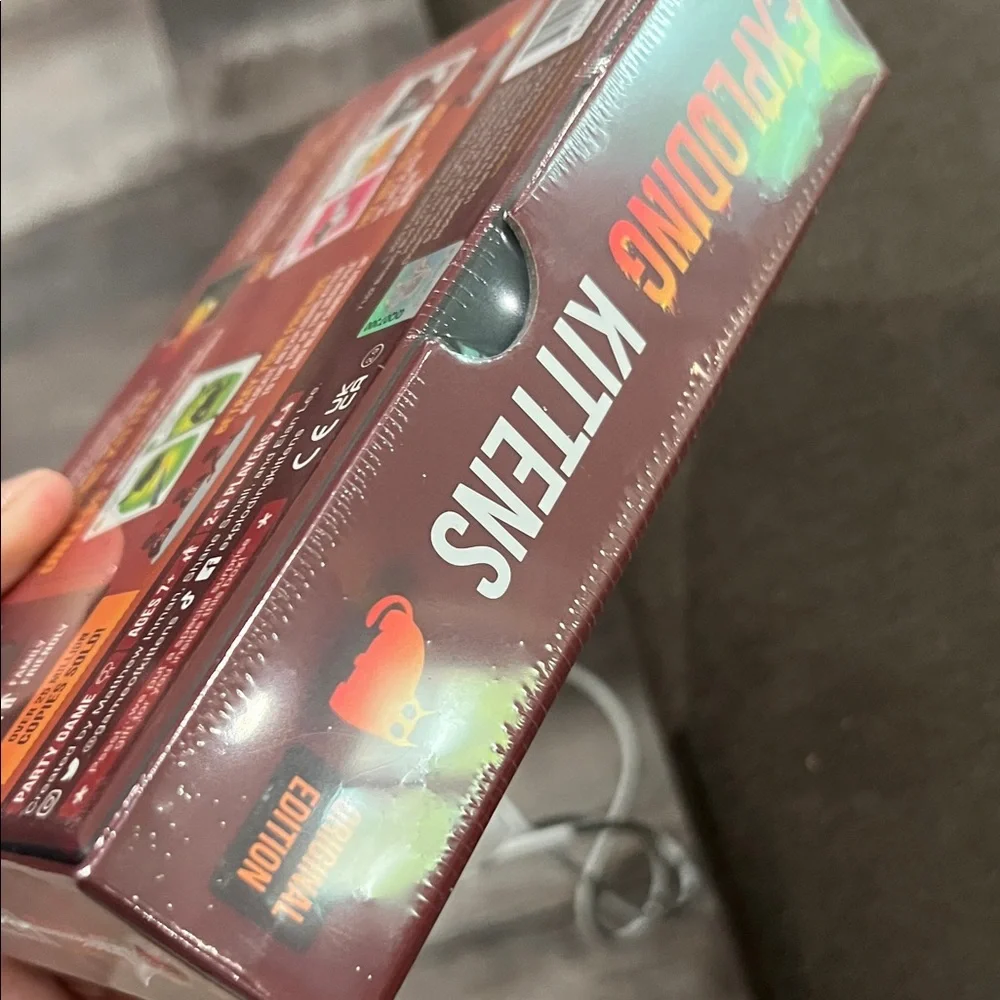 Exploding Kittens Original Edition Card Game - Red - Picture 3 of 3